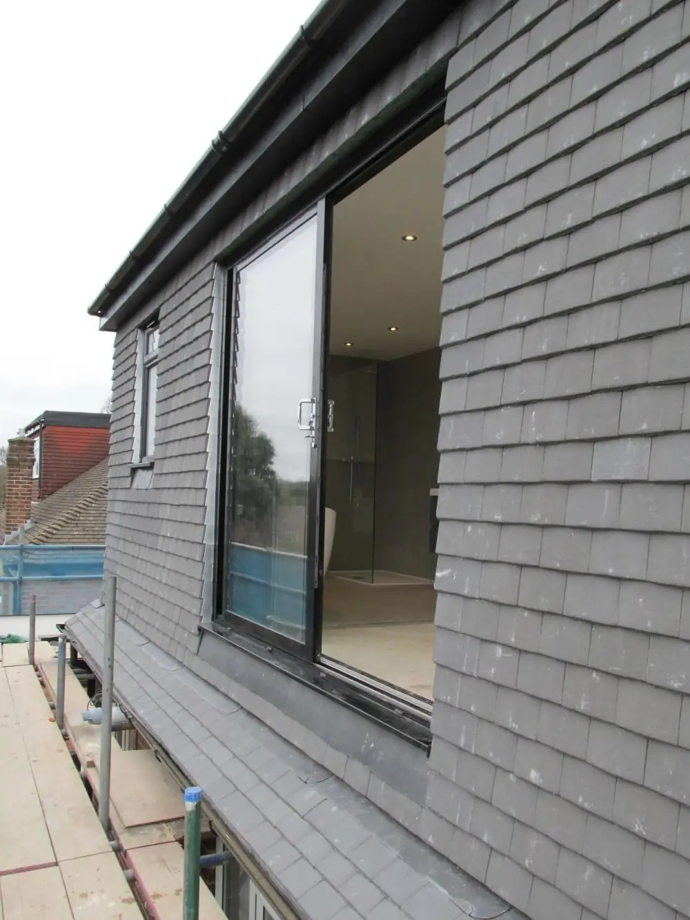 Loft space during building work