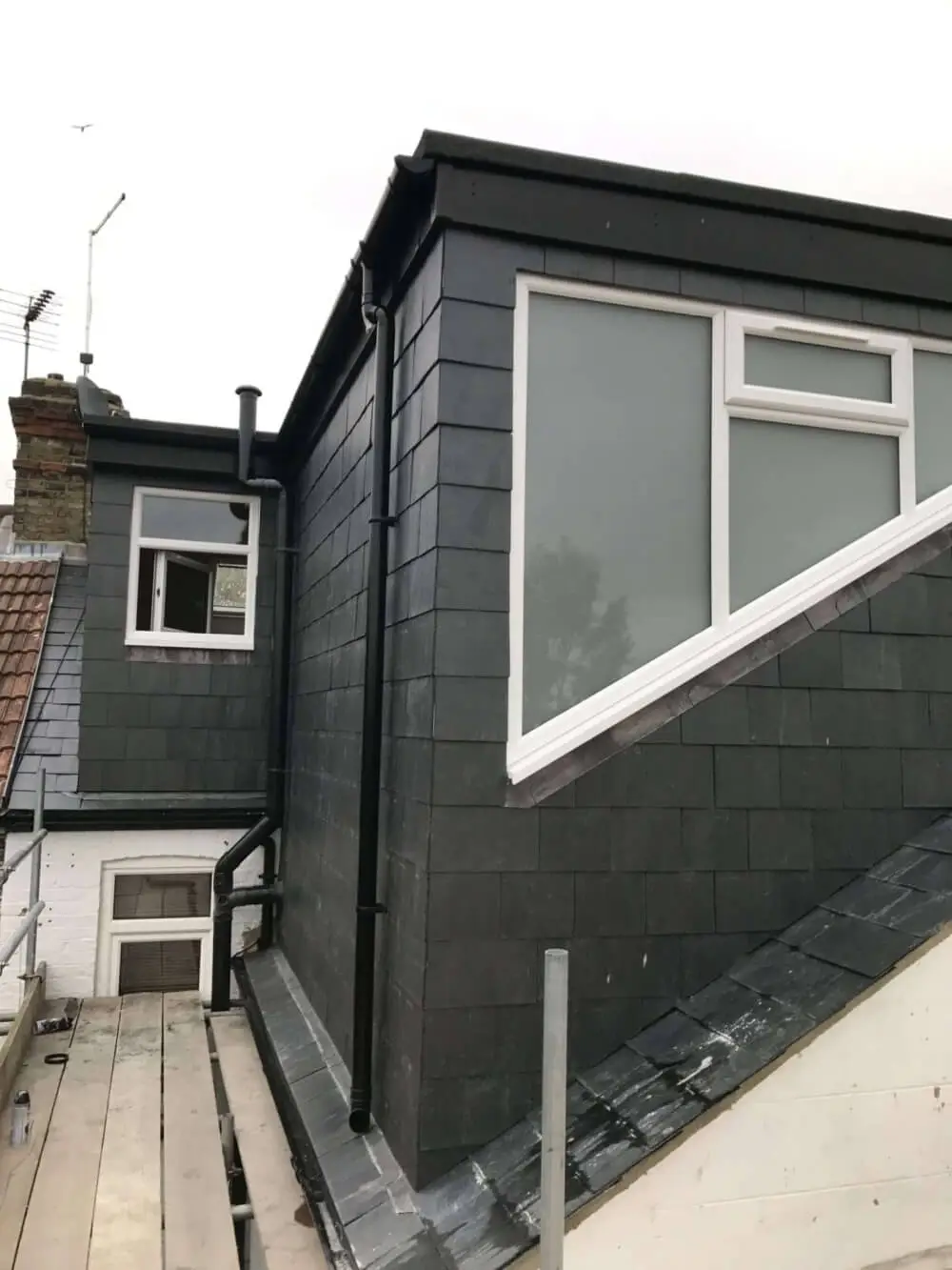 Home office in a dormer loft conversion by Concept Lofts