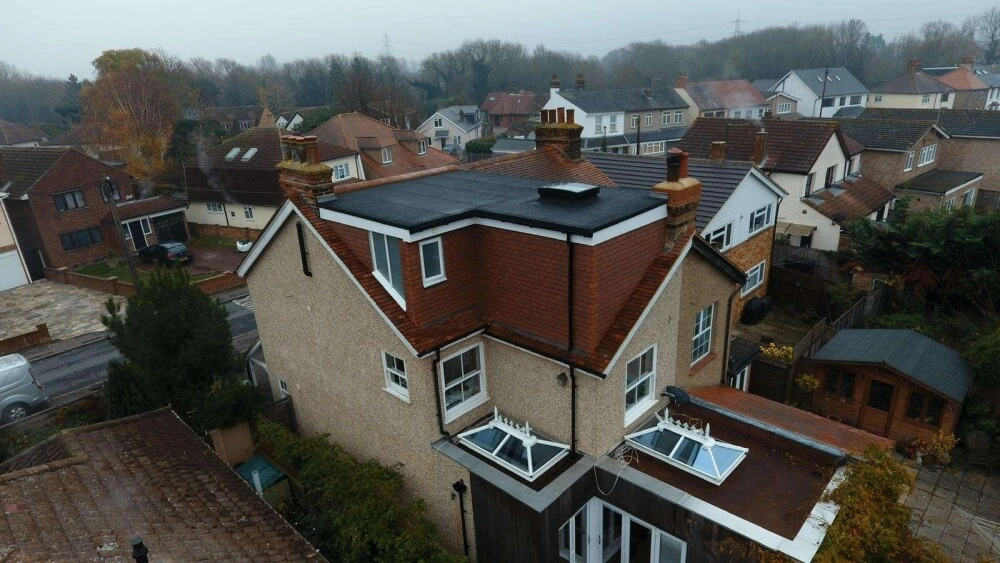 Studio-style loft space in a dormer loft conversion by Concept Lofts