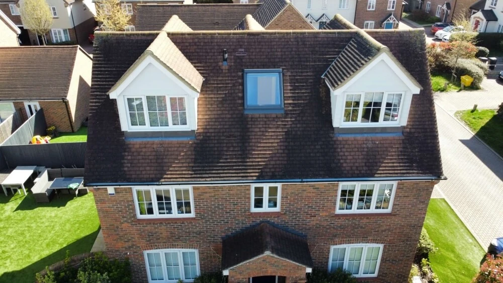 Rear dormer loft conversion on a semi-detached home