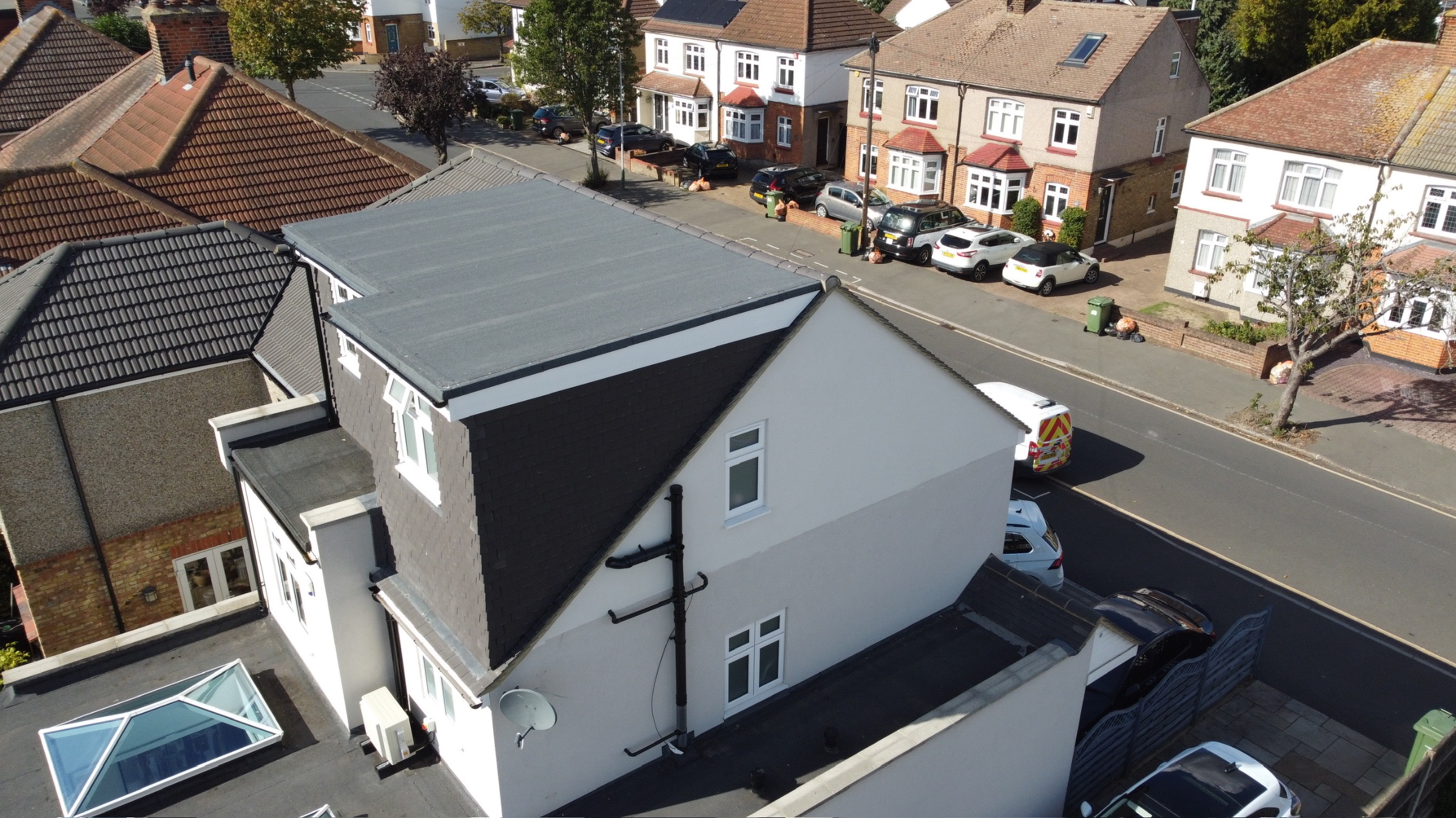 Hip to gable & L shape dormer - Upminster 